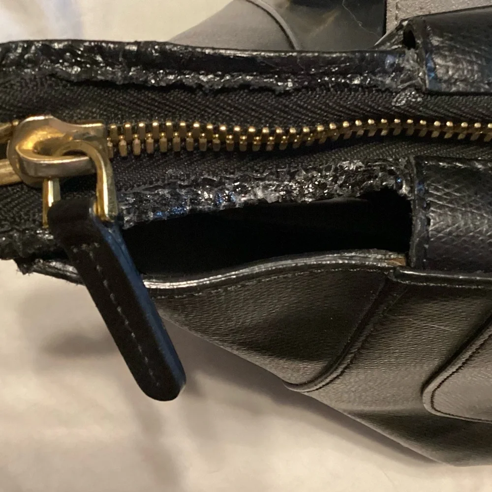 Black Leather Men's Backpack - Sleek Everyday Bag